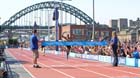 Mo Farah wins the 2 miles at the 2012 BUPA Great North CityGames.